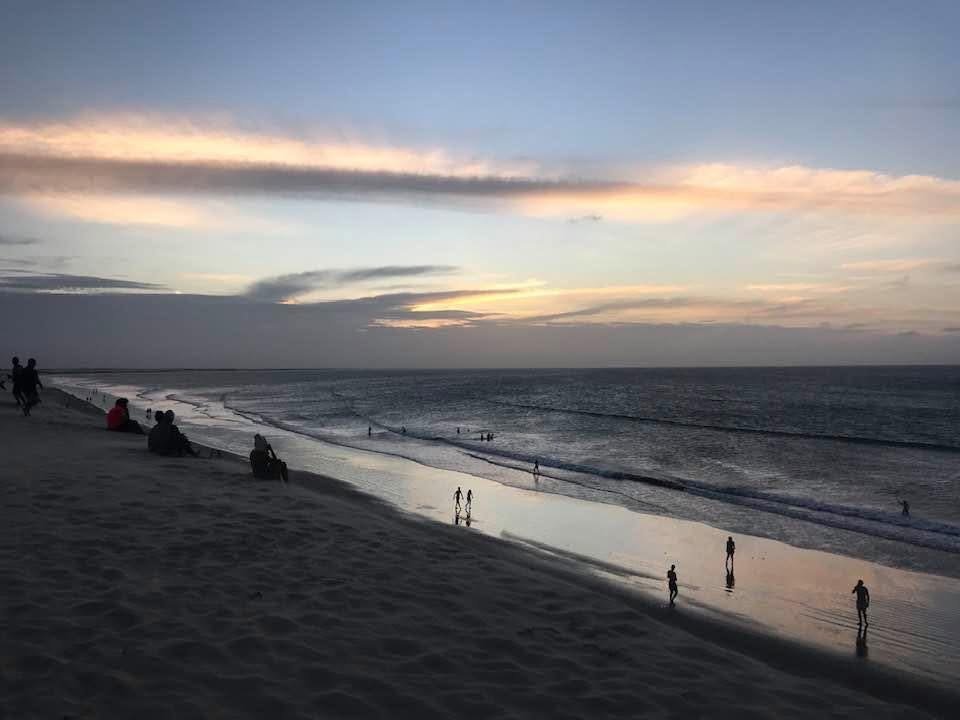 Couché de soleil sur la dune de Jéricoacoara