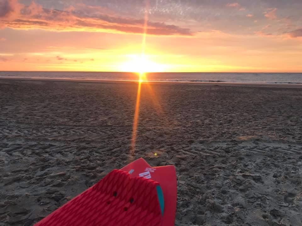 Kitesurf aux Pays-Bas: la nature et vent fort