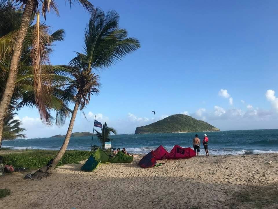 Kitesurf dans les Caraïbes, Petites Antilles